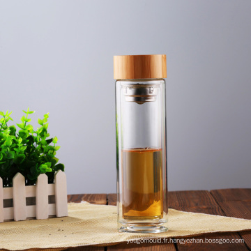 Bouteille en verre d&#39;eau chaude de nouveau cadeau de Noël